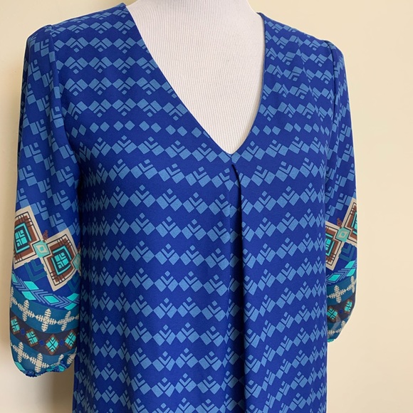 Everly Border Dress Size S - Picture 4 of 8